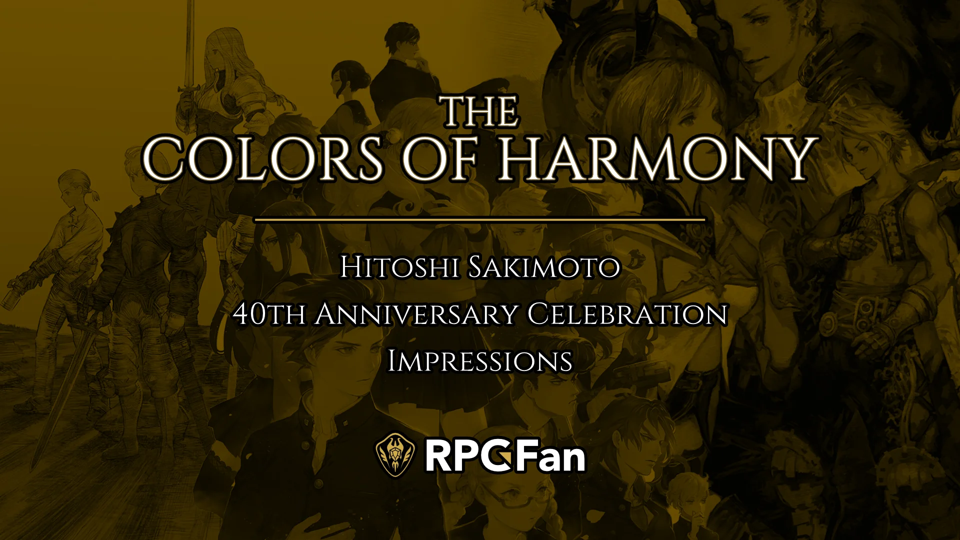 The Colors of Harmony Hitoshi Sakimoto 40th Anniversary Celebration Impressions Featured