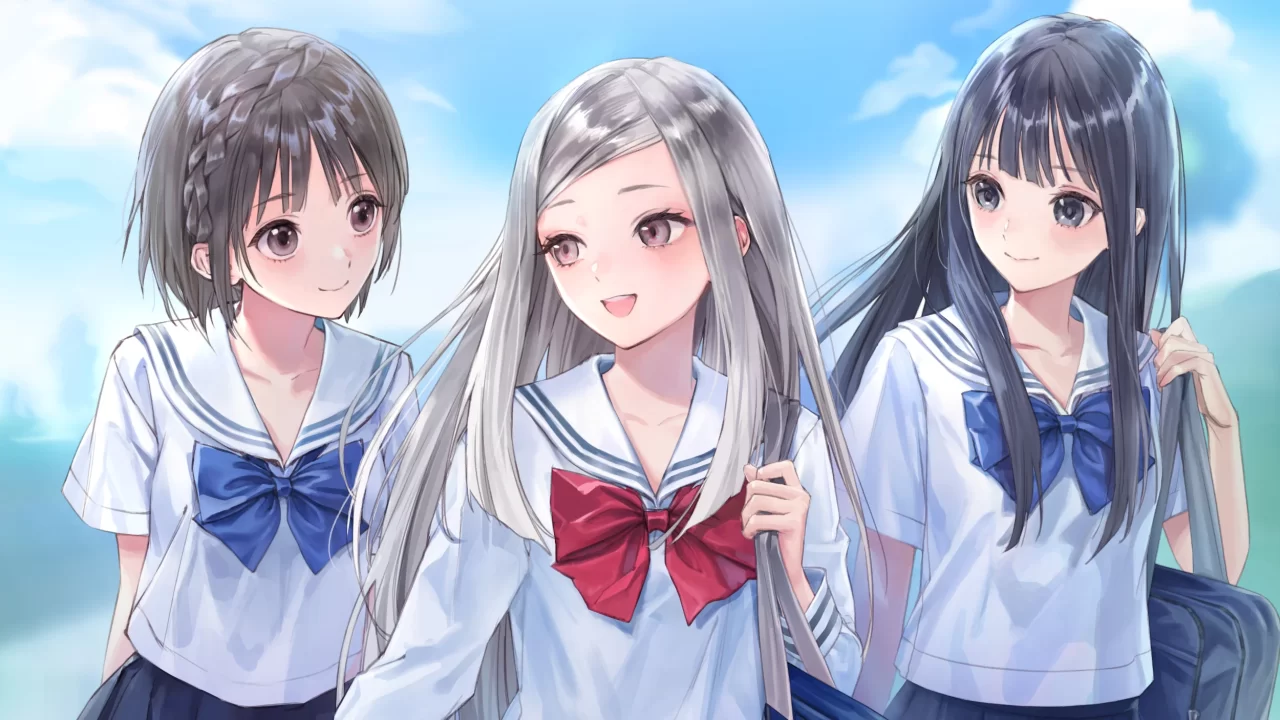 Blue Reflection Quartet Artwork 001