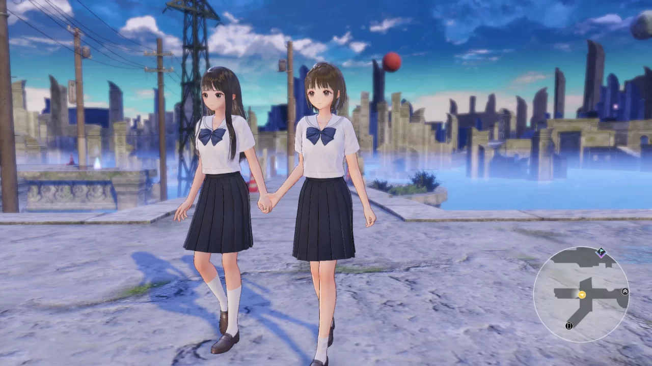 Blue Reflection Quartet Screenshot 001 Blue Reflection Quartet Screenshot 001