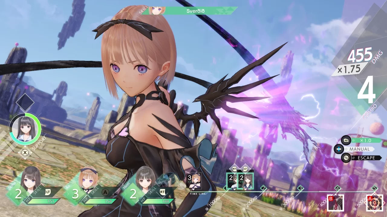 Blue Reflection Quartet Screenshot 003 Blue Reflection Quartet Screenshot 003