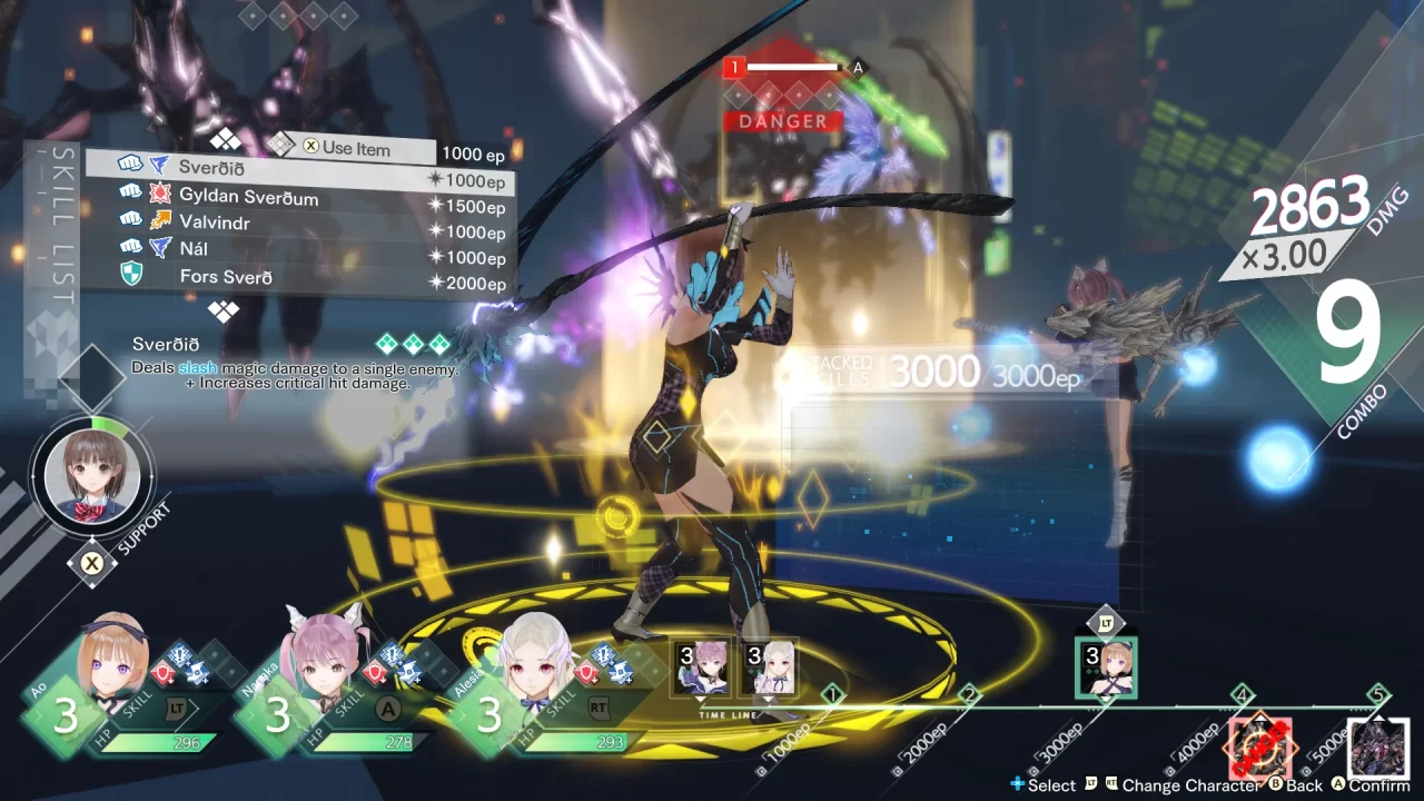 Blue Reflection Quartet Screenshot 008 Blue Reflection Quartet Screenshot 008