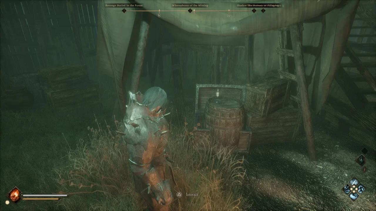 A barrel in a chest in The Relic First Guardian.