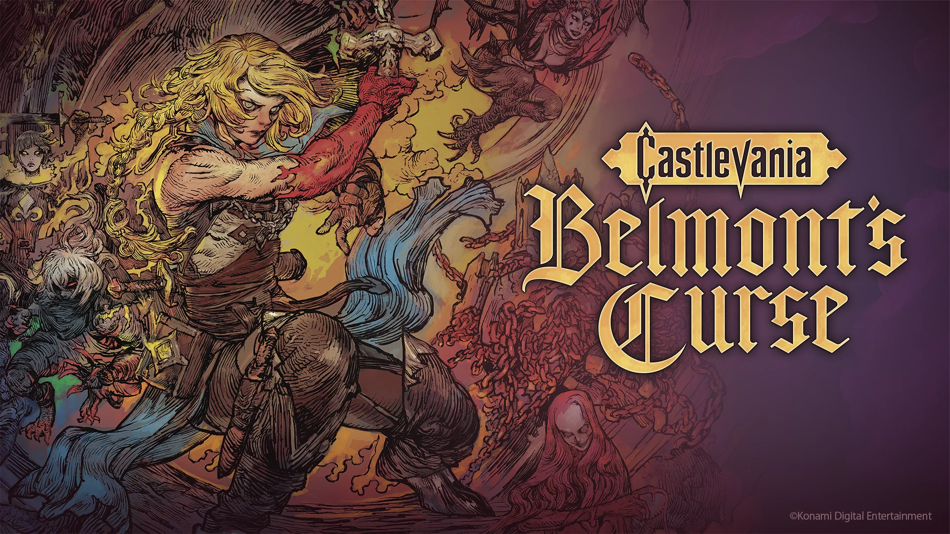 Castlevania Belmonts Curse Artwork 002