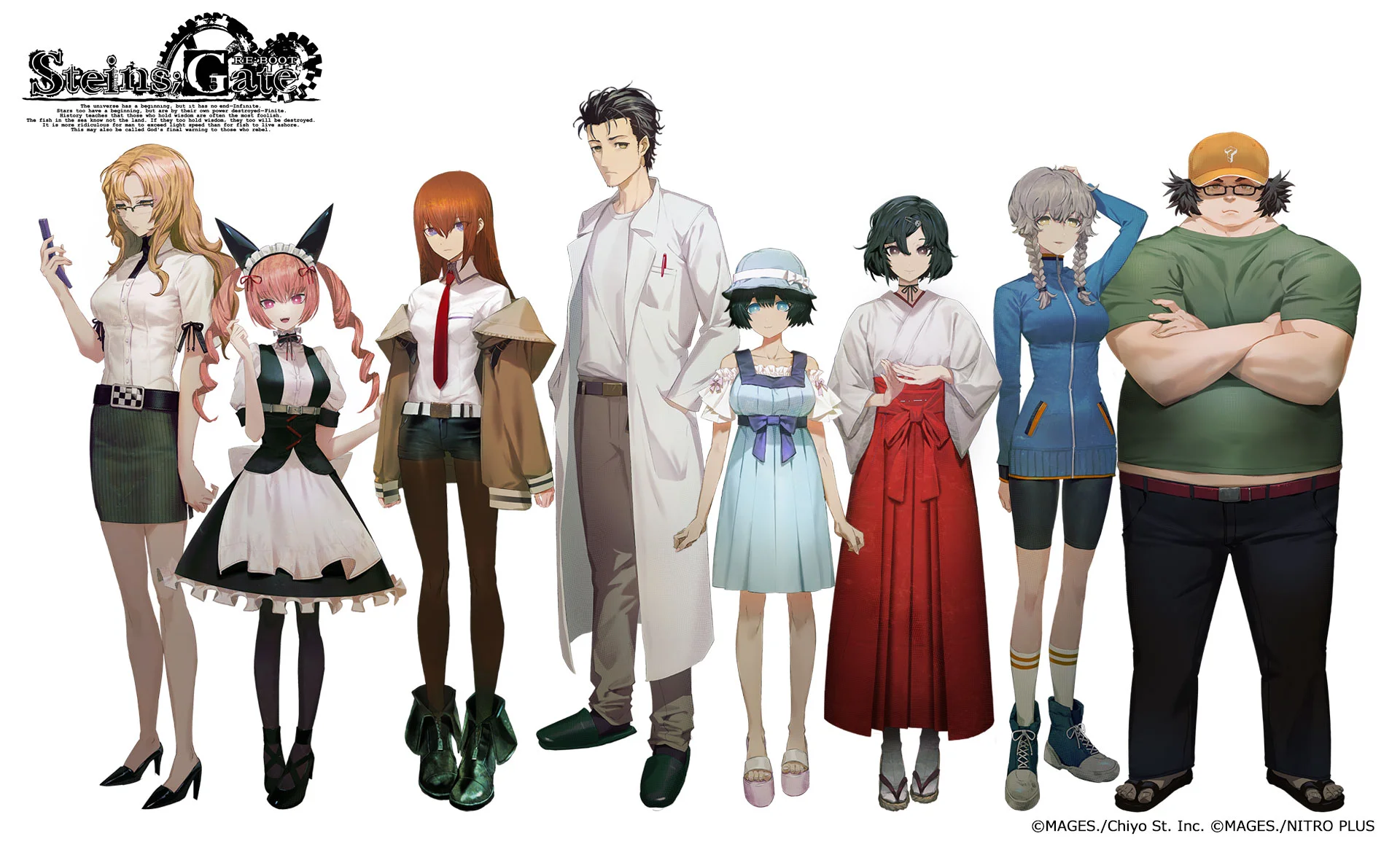 Steins;Gate Re:Boot Artwork SteinsGate ReBoot Artwork 009