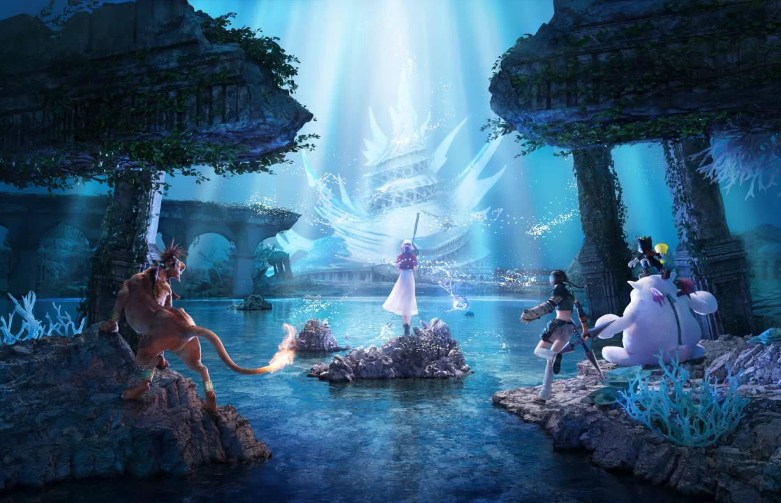 Final Fantasy VII Remake Trilogy Artwork - Rebirth
