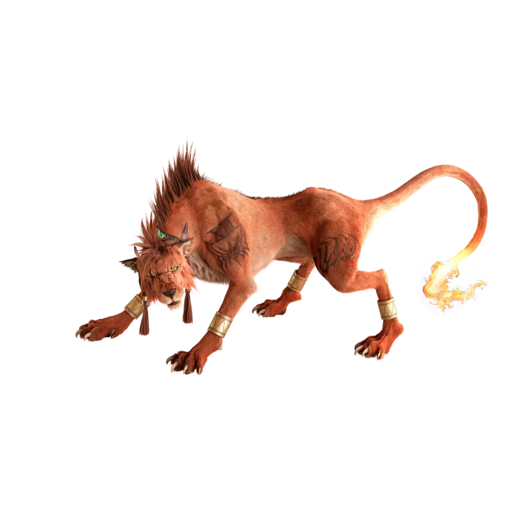 Final Fantasy VII Revelation Artwork 010 Red XIII