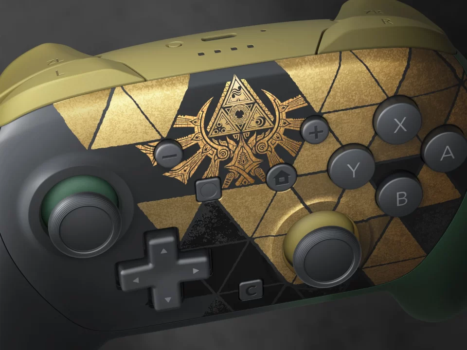 The Legend of Zelda 40th Edition Switch 2 Pro Controller 04