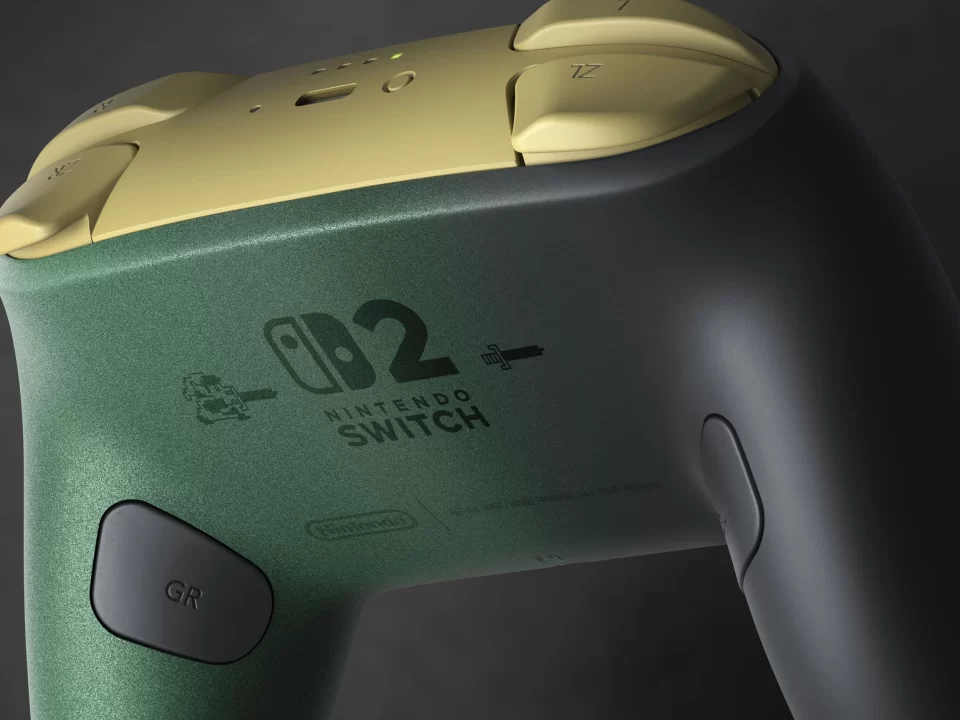 The Legend of Zelda 40th Edition Switch 2 Pro Controller 05