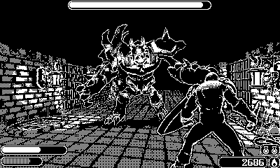 Fighting an armored Bone Golem in Gloom Gate