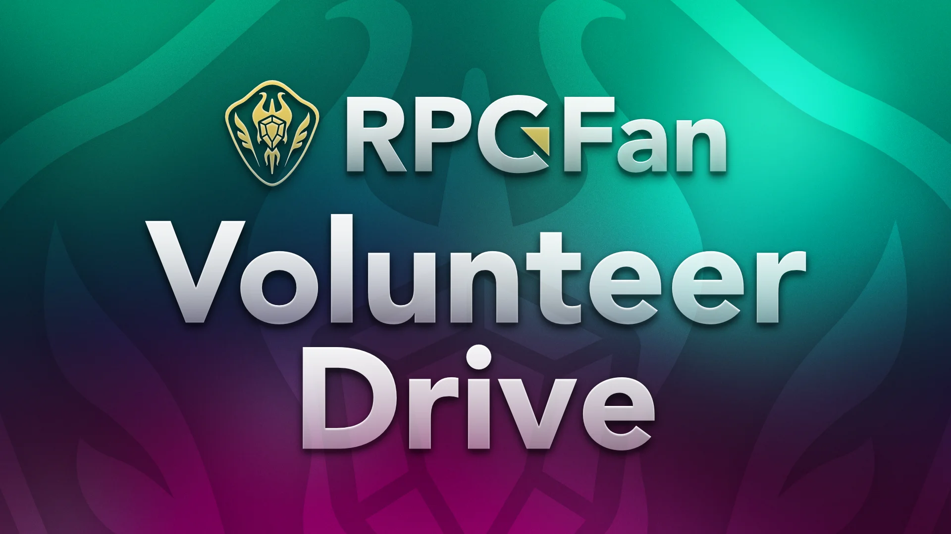 RPGFan Volunteer Drive 2026